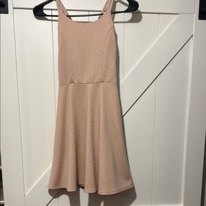 Xtraordinary Pink Halter A-Line Dress for Weddings -kids size 10